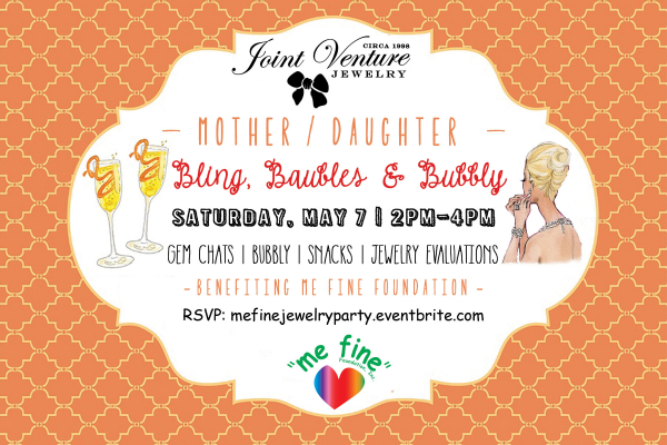 Mother/Daughter Bling, Baubles & Bubbly Party
