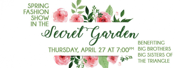 Spring Fashion Show in the Secret Garden